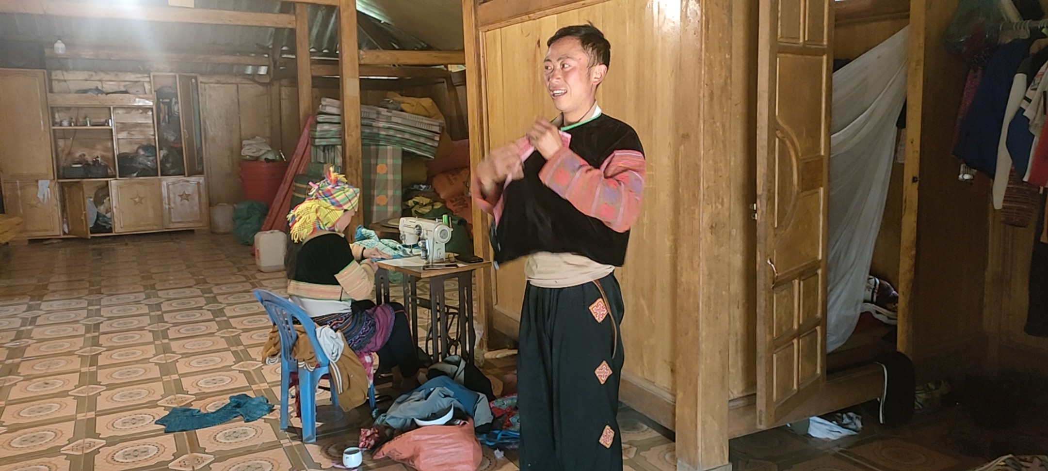Bà con Nậm Nghiệp đón Tết 