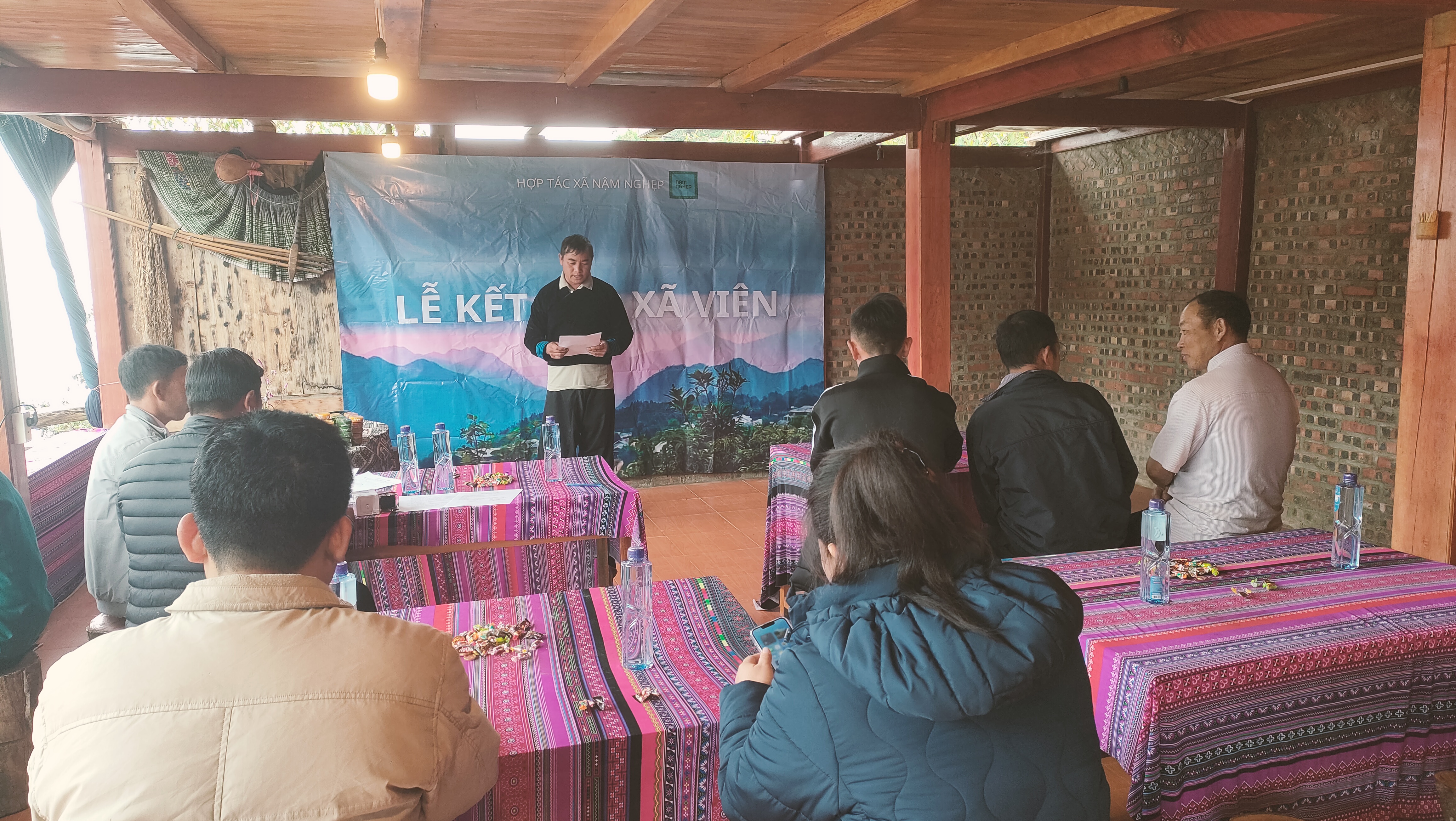 HTX Nậm Nghẹp kết nạp 3 xã viên mới