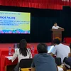 Chủ tịch xã Ngọc Chiến đối thoại với doanh nghiệp