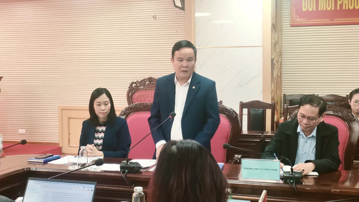 Ông Nguyễn Duy Hoàng, Phó Giám đốc sở Khoa học công nghệ Sơn La