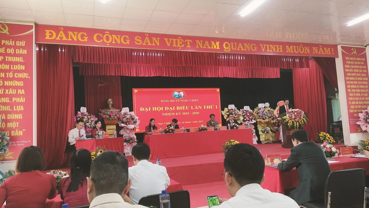 Đại hội Đảng bộ xã Ngọc Chiến 