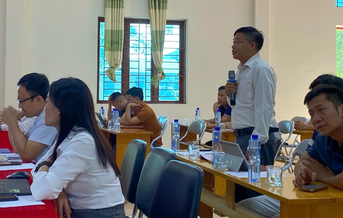 Doanh nghiệp đối thoại với Chủ tịch xã