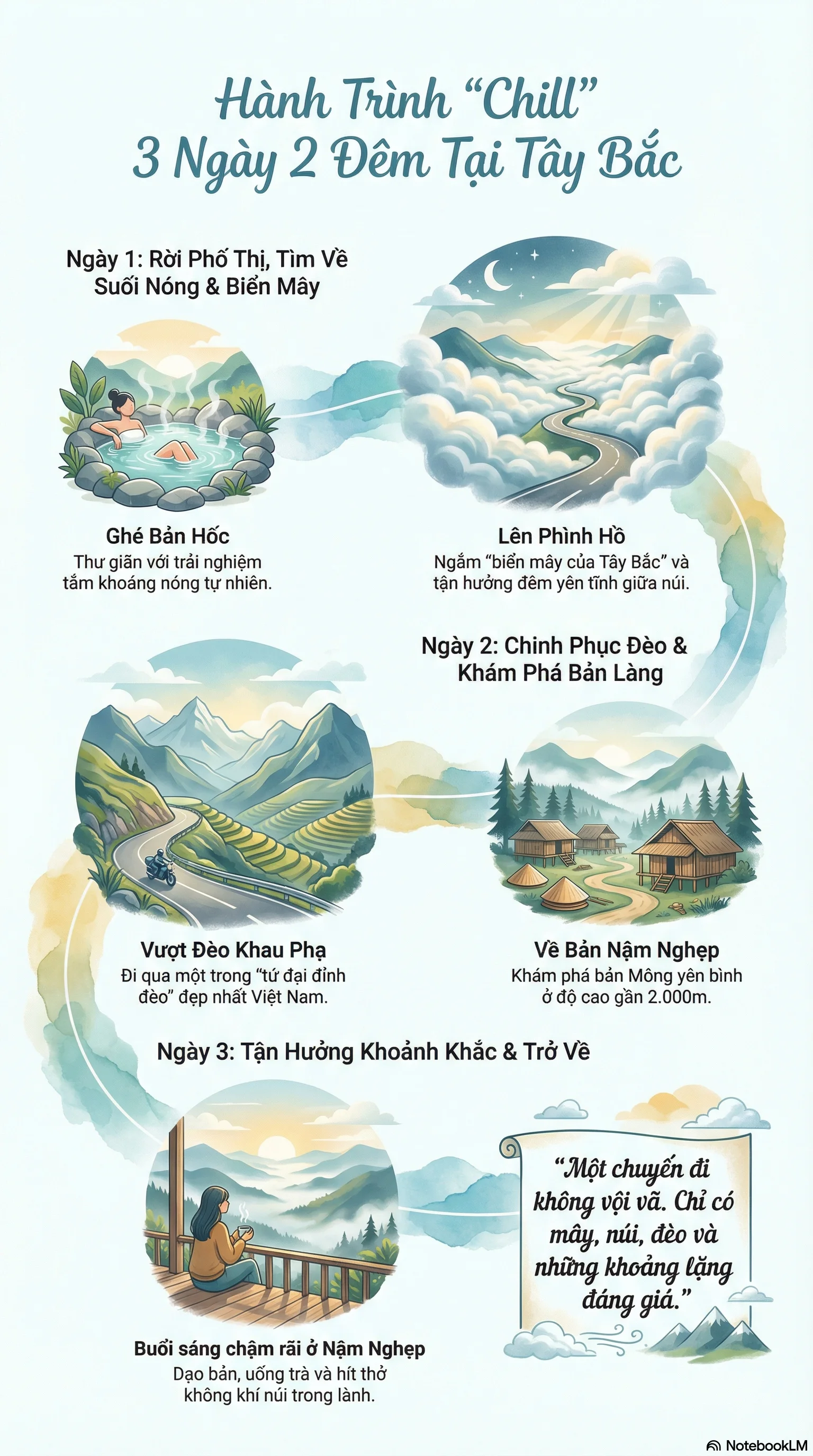 Hành trình 3N2D Hà Nội - Phình Hồ - Nậm Nghẹp 